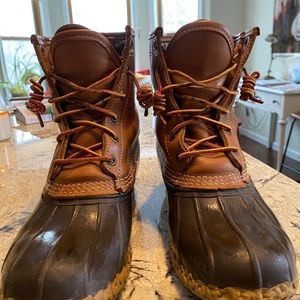 LLBean leather winter boots